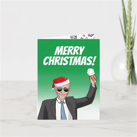 Merry Christmas from Joe Biden Card | Zazzle.com