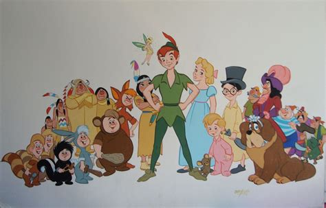 Peter Pan character image | Peter pan characters, Disney movie art ...