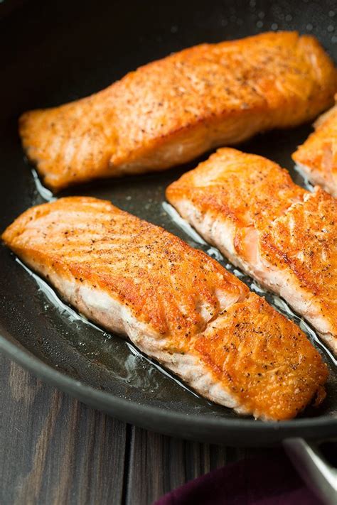 Skillet Seared Salmon Recipe with Garlic Lemon Butter - Cooking Classy