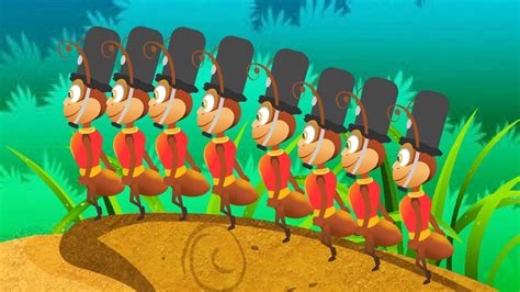 The Ants Go Marching | Kindergarten Nursery Rhymes For Children | Cartoons For Babies by Kids Tv ...