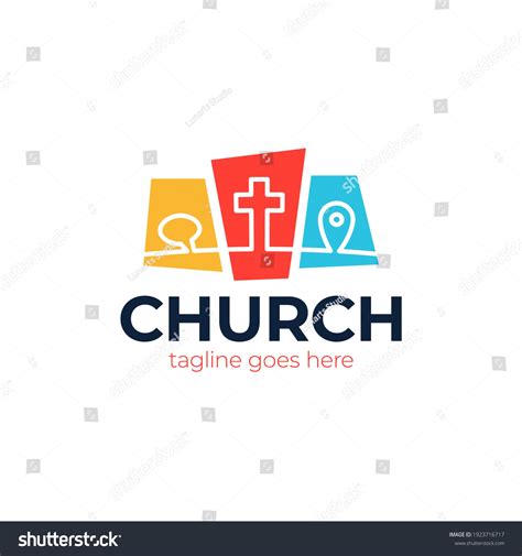 Template Christian Logo Emblem School College Stock Vector (Royalty ...