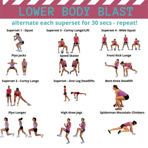 Want strong, lean legs? This workout alternates a strength move with a power cardio move for ...