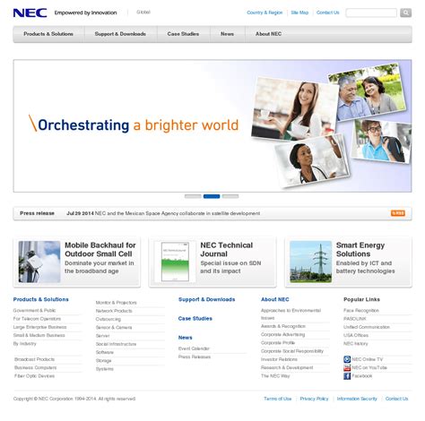 NEC Corporation Logo - LogoDix