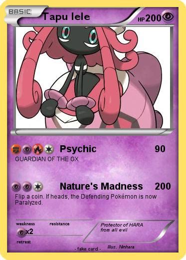 Pokémon Tapu lele 10 10 - Psychic - My Pokemon Card