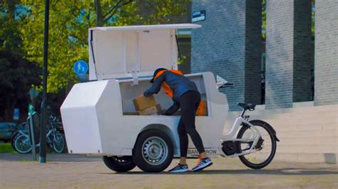 Three-Wheel Electric 1300l Cargo Bike