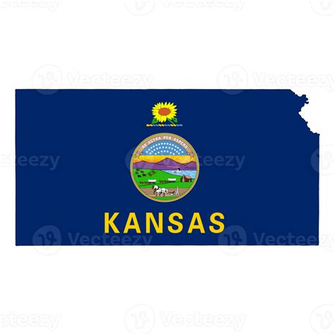 Kansas Flag - State of America 26804019 PNG