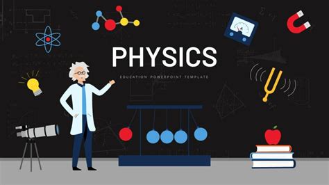 Free Physics PowerPoint Template and Google Slides