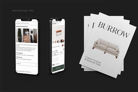 BURROW | furniture store :: Behance