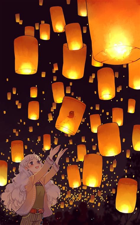 Sky lanterns by Semcool.deviantart.com on @DeviantArt | Sky lanterns ...