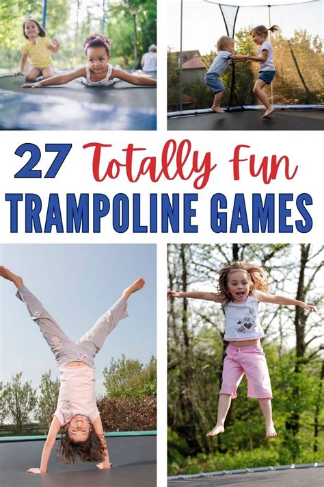 27 Awesome Trampoline Games