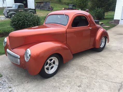 rebuilt engine 1941 Willys coupe hot rod for sale