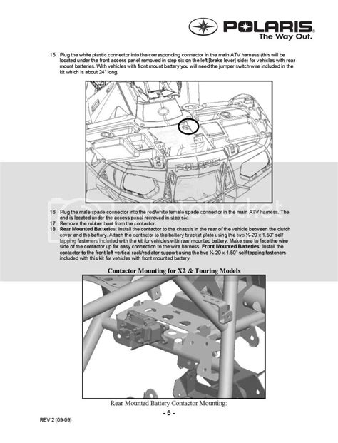 '10 550 X2 Winch Installation - HELP! - Polaris ATV Forum