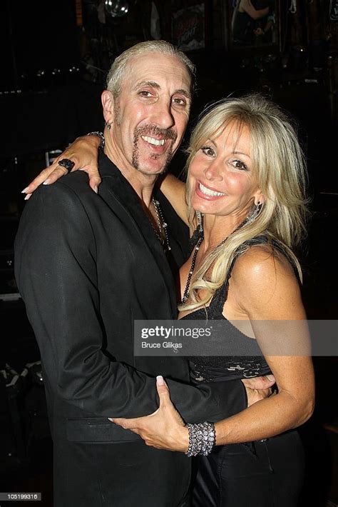 Dee Snider and wife Suzette Snider pose backstage at The hit Rock ...