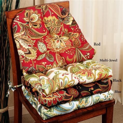 Kitchen Chair Cushions with Ties – HomesFeed
