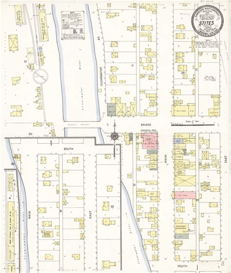 Sanborn Fire Insurance Map from Stites, Idaho County, Idaho. | Library of Congress