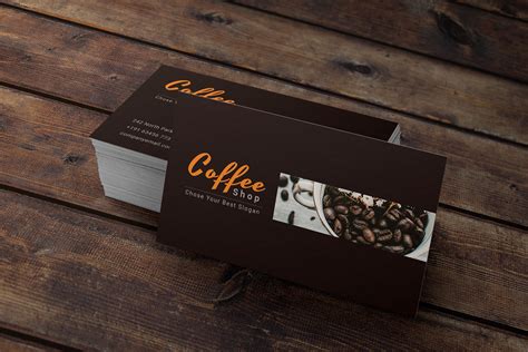 Coffee Shop Business Card | Creative Business Card Templates ~ Creative ...