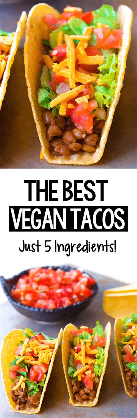 Vegan Tacos - Just 5 Ingredients!