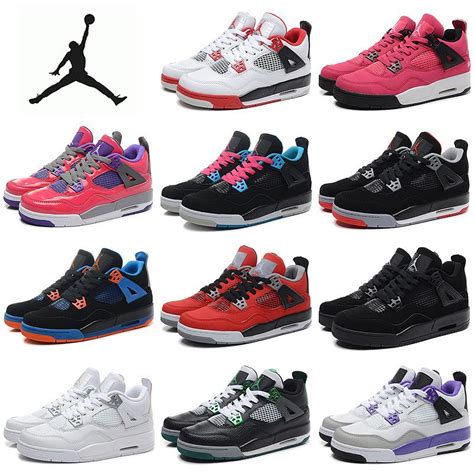 Nike Air Jordan 4 Retro Basketball Shoes Women Cheap Jordans Iv Aj4 ...