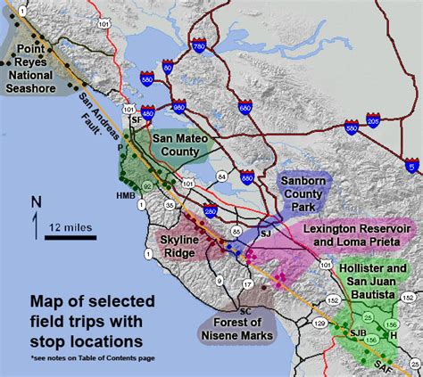 Earthquake Fault Maps online - no active faults in San Francisco