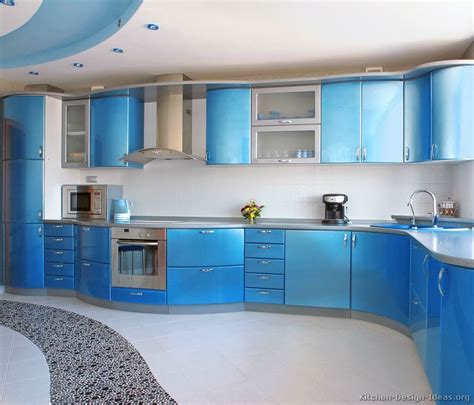 Modern Blue Kitchen Cabinets Pictures amp; Design Ideas | Top Kitchen ...