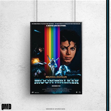 Michael Jackson MOONWALKER Original Poster Art Print - Etsy