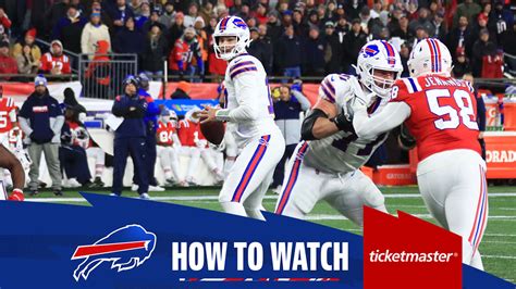 Bills at Patriots | How to watch, stream & listen | Week 7