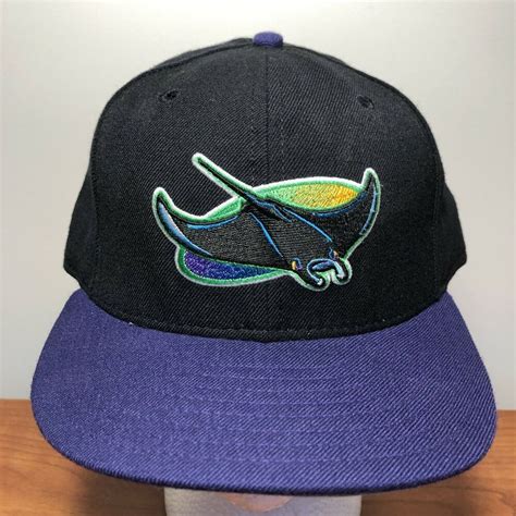 Tampa Bay Devil Rays Hat Baseball Cap Fitted 7 1/2 New Era Vintage 90s ...