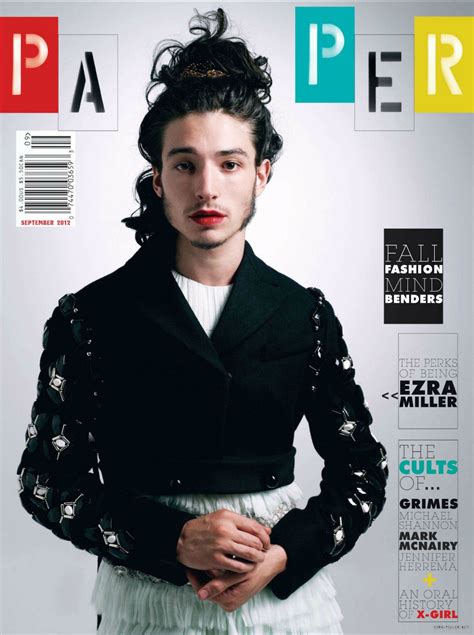 Ezra Miller - Paper Magazine Cover - 2012 - Ezra Miller Photo (39849133) - Fanpop