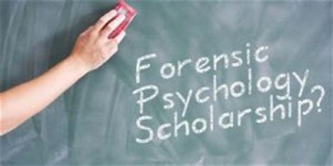 Forensic Psychology Scholarships