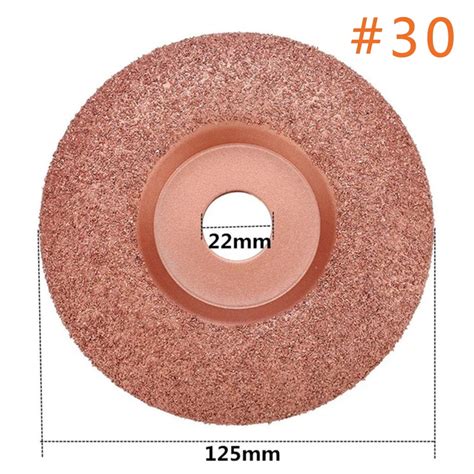 Angle Grinder Grinding Wheel Carving Disc Woodwork Tool 125MM 22MM Hole Dia - Walmart.com ...