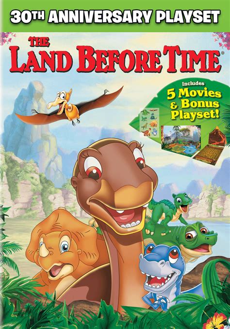 The Land Before Time: 30th Anniversary Playset (5-Movie Collection) (DVD) - Walmart.com