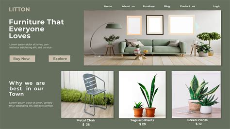 Landing page Mockup on Behance