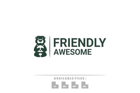 Friendly Logo Graphic by maikofarazhatta · Creative Fabrica