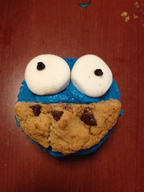 Cookie Monster Cupcakes