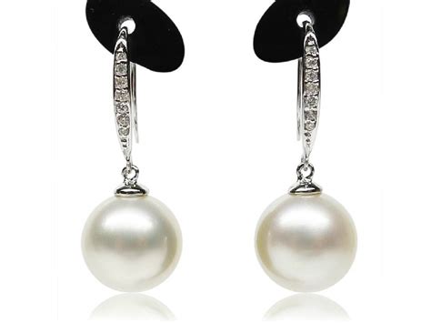 Akoya Pearl Rosalie Earrings 14K White Gold [AE788438C] - $279.00 - Pearl Amy – Premium Pearl at ...