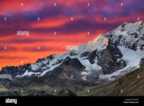 Sunset in the Andes Stock Photo, Royalty Free Image: 21729360 - Alamy