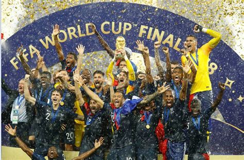 2018 FIFA World Cup Final - France wins for Second Time in History with ...