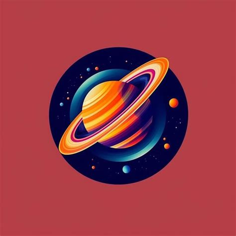 Premium Photo | A saturn planet with a ring around it generative ai