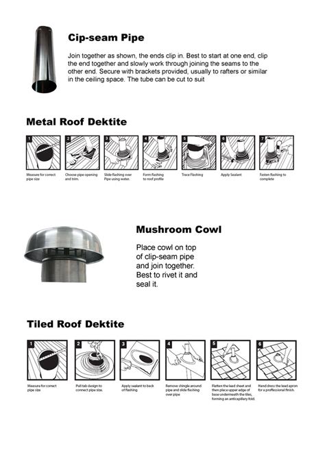 Tiled Roof Cowl Kit 150mm | Pure Ventilation