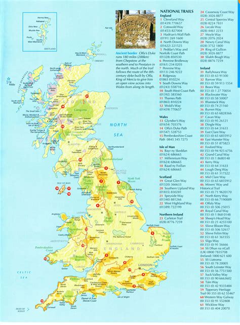National parks of Great Britain. | Lernen, Augen