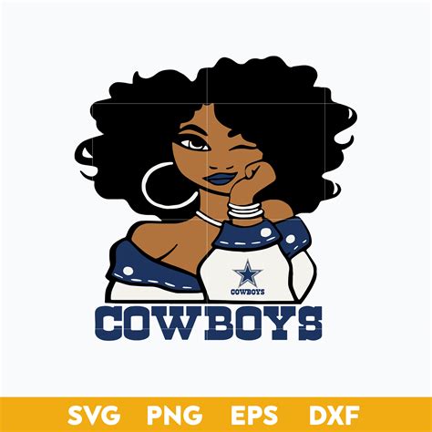 Dallas cowboys Girl SVG, Dallas cowboys SVG, NFL SVG PNG DFX - Inspire Uplift