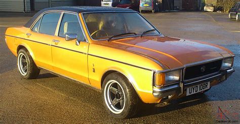 1977 MK1 FORD GRANADA GHIA GOLD