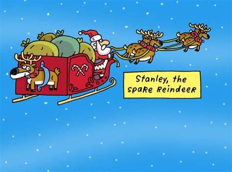 Funny on Sunday: Stanley, the spare reindeer – From experience to meaning…