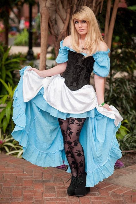 Alice in Wonderland Inspired Corset Costume Steampunk - Etsy