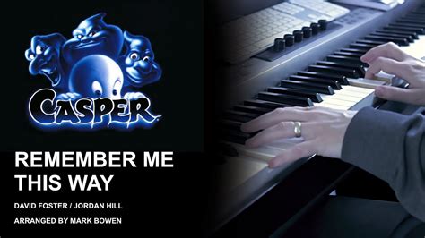 Remember Me This Way - Piano Cover - YouTube