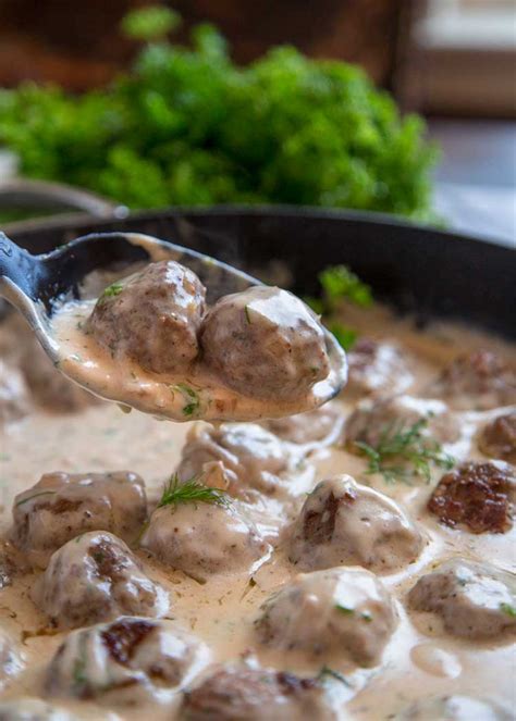 Swedish Meatballs Recipe with Gravy | Kevin Is Cooking