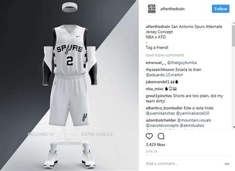 NBA quietly releases new Spurs jersey design