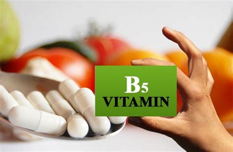 Vitamin B5 Benefits