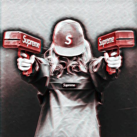 Supreme Money Gun Wallpapers on WallpaperDog