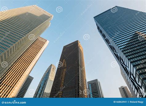 Skyscrapers in Shinjuku, Tokyo Stock Image - Image of window, shinjuku: 66863941